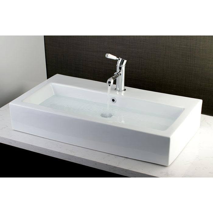 White Vessel Sink L1895