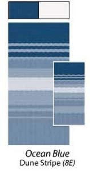 Universal Awning Replacement Fabric 16'2" Ocean Blue L501205