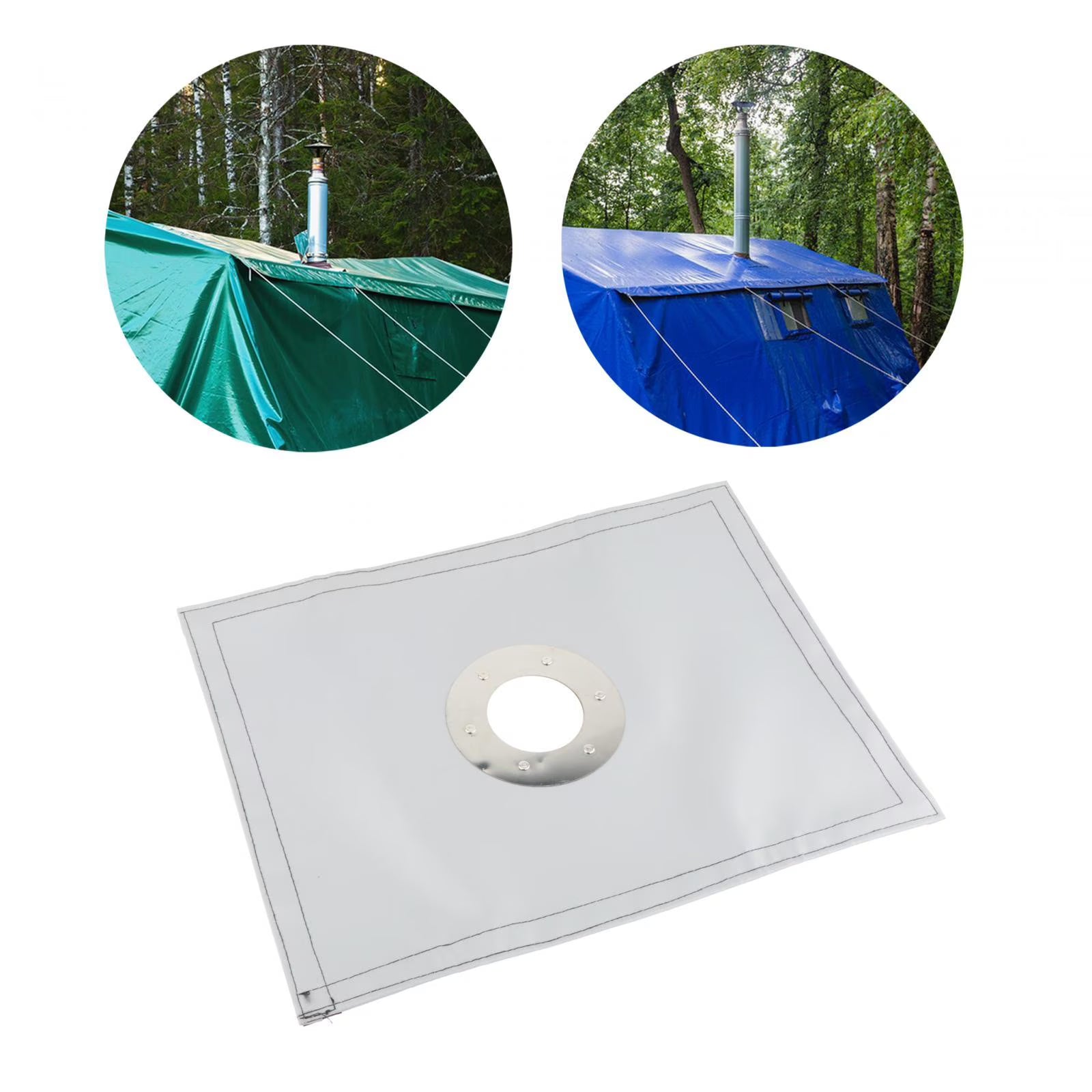 Fireproof Waterproof Hot Tent Jack for Chimney 8.5cm D77719