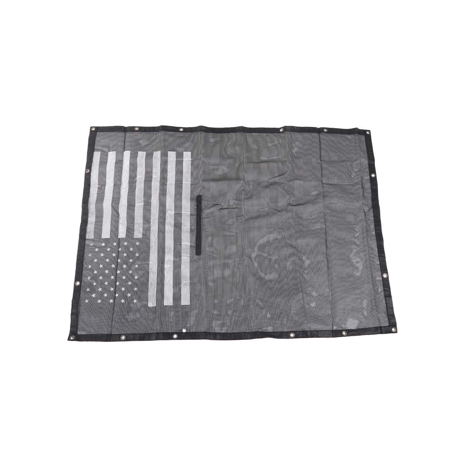 Black Sun Shade Bikini Top for Jeep Wrangler JL JLU 4-Door P658205