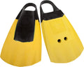 Black/Yellow Large Swim Fins Z7345