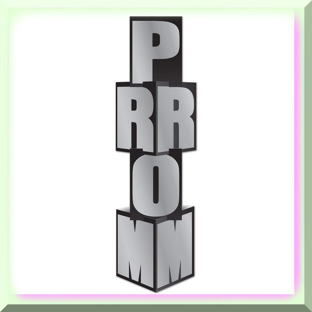 Black/Silver Prom Column Z722857